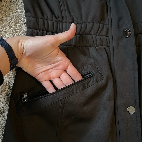 EUC - Soft Shell Fleece Water Resistant Anorak | Laundry by Shelli Segal | S - Picture 7 of 13